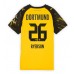 Borussia Dortmund Julian Ryerson #26 Hjemmedrakt Dame 2025-26 Kortermet
